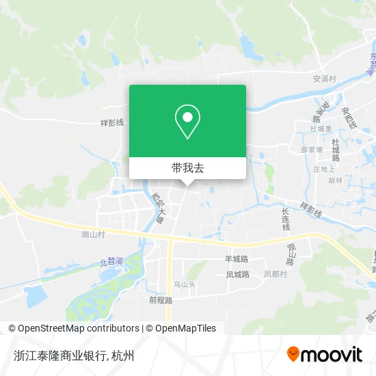 浙江泰隆商业银行地图