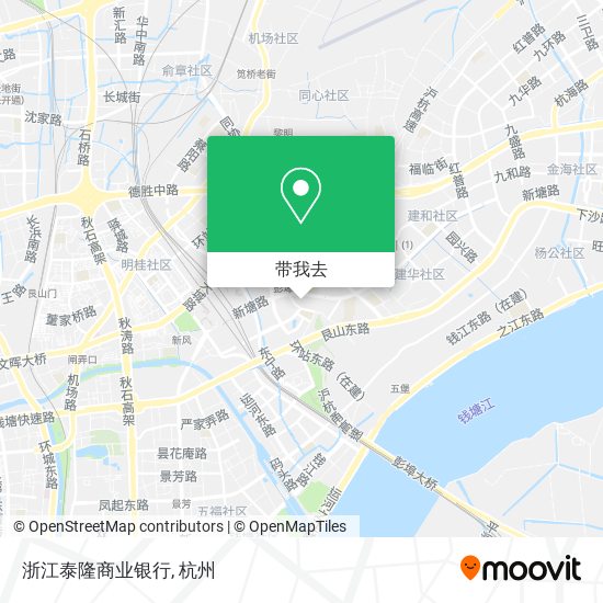 浙江泰隆商业银行地图