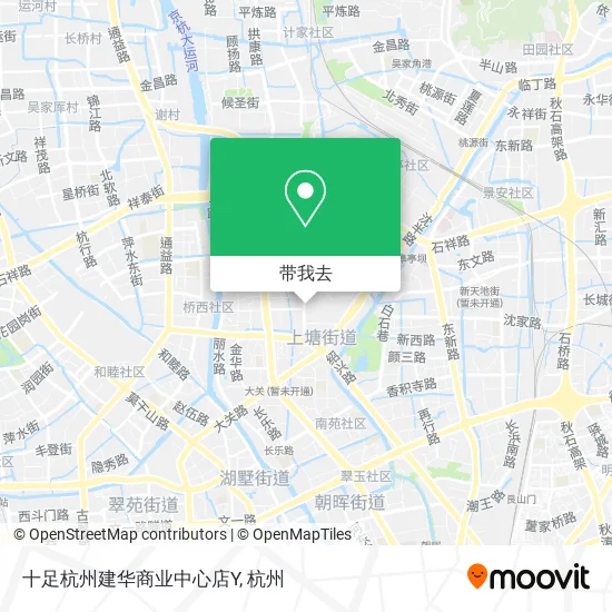 十足杭州建华商业中心店Y地图