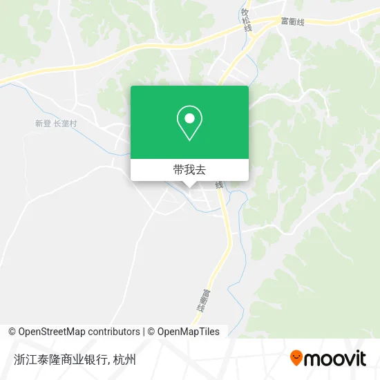 浙江泰隆商业银行地图