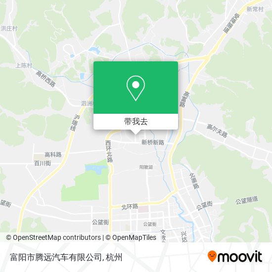 富阳市腾远汽车有限公司地图