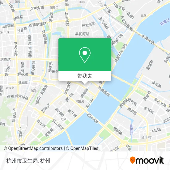 杭州市卫生局地图