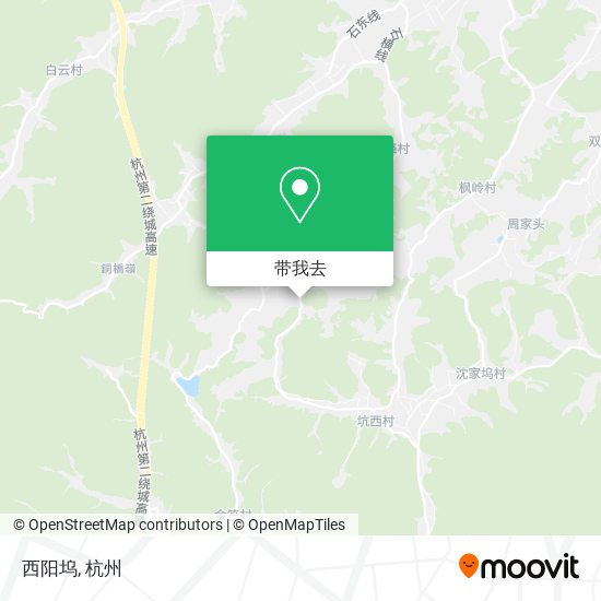 西阳坞地图