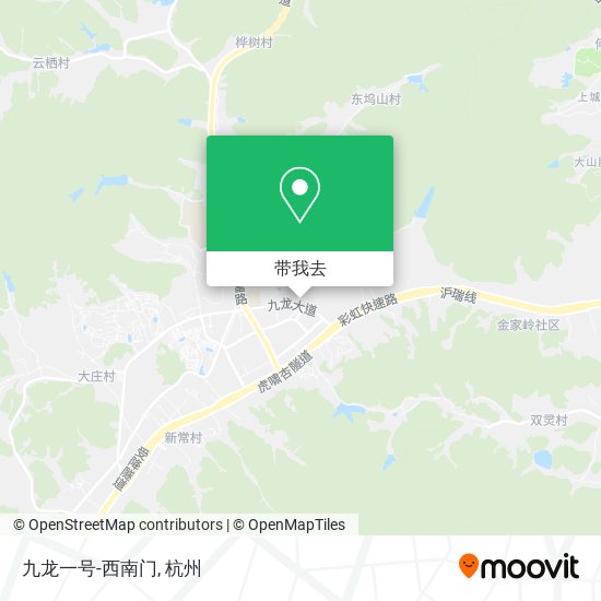 九龙一号-西南门地图