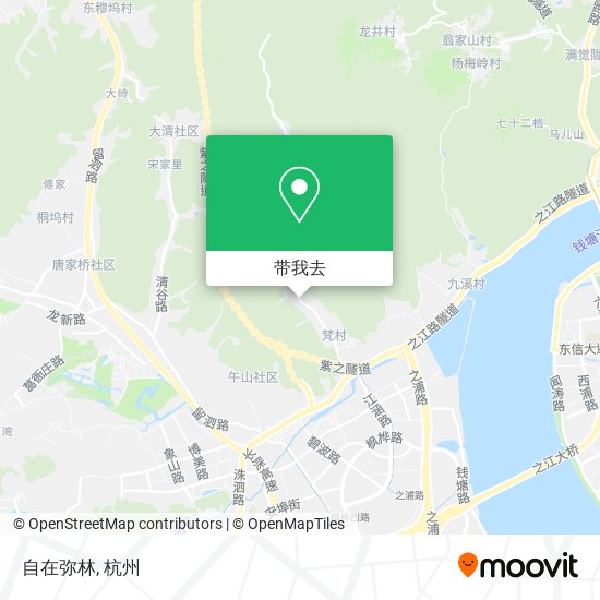 自在弥林地图