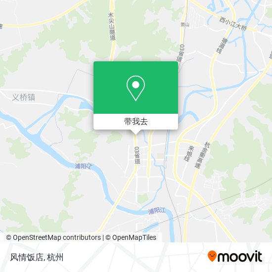 风情饭店地图