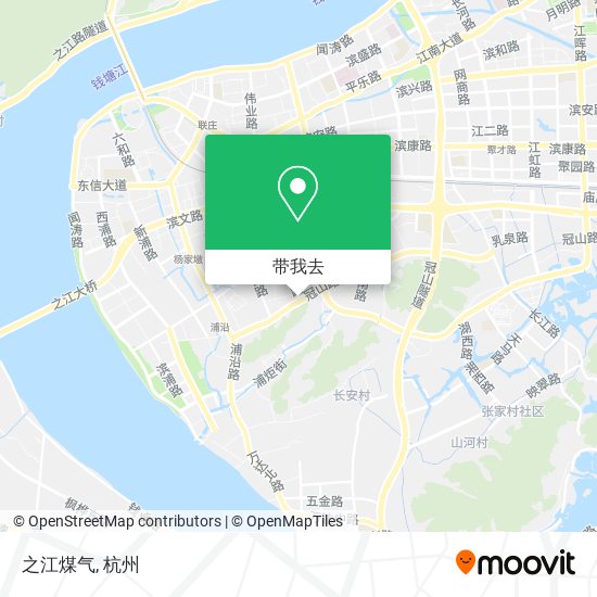 之江煤气地图