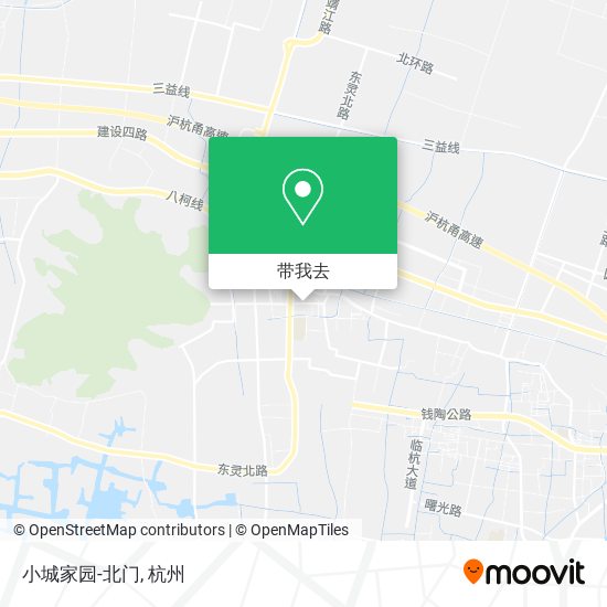 小城家园-北门地图