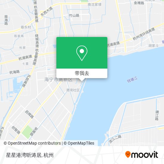星星港湾听涛居地图