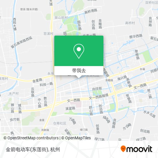 金箭电动车(东莲街)地图