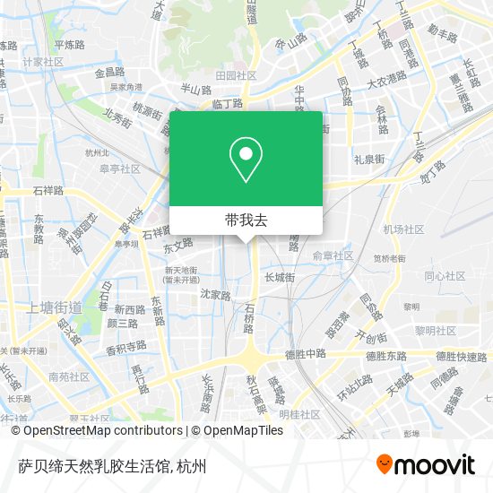 萨贝缔天然乳胶生活馆地图