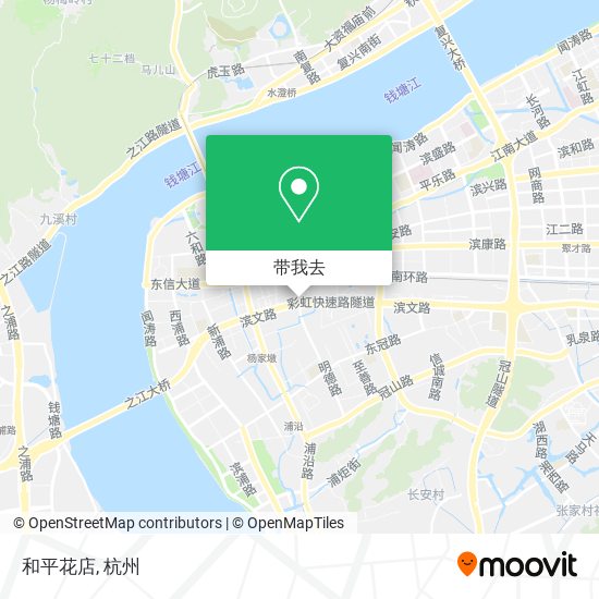 和平花店地图
