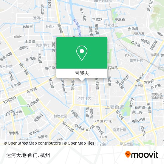 运河天地-西门地图