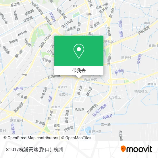 S101/杭浦高速(路口)地图