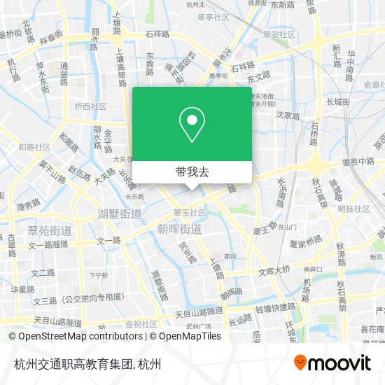 杭州交通职高教育集团地图