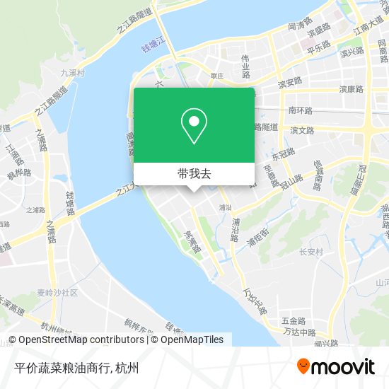 平价蔬菜粮油商行地图