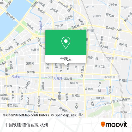 中国铁建·德信君宸地图