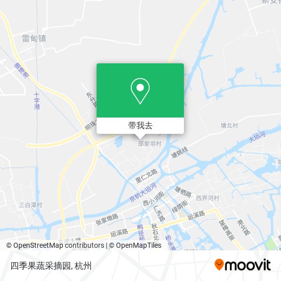 四季果蔬采摘园地图