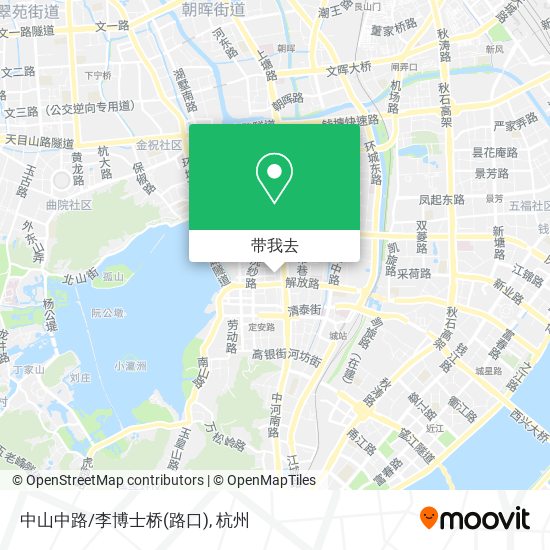 中山中路/李博士桥(路口)地图