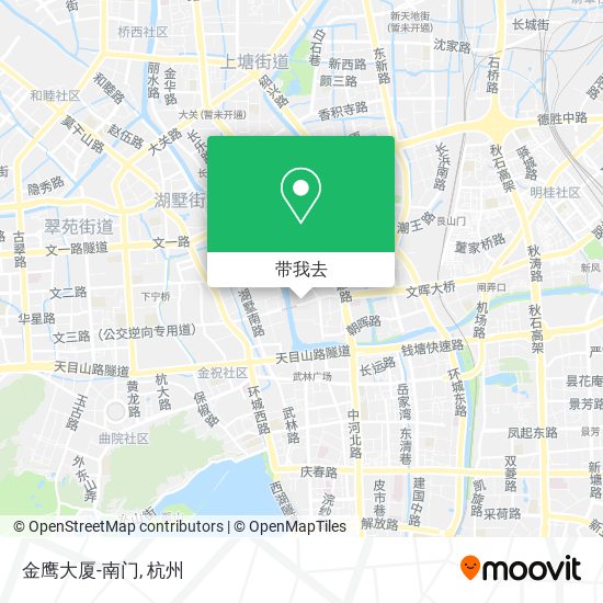 金鹰大厦-南门地图
