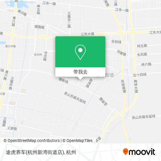 途虎养车(杭州新湾街道店)地图
