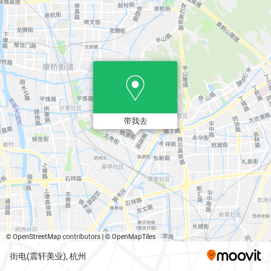街电(震轩美业)地图