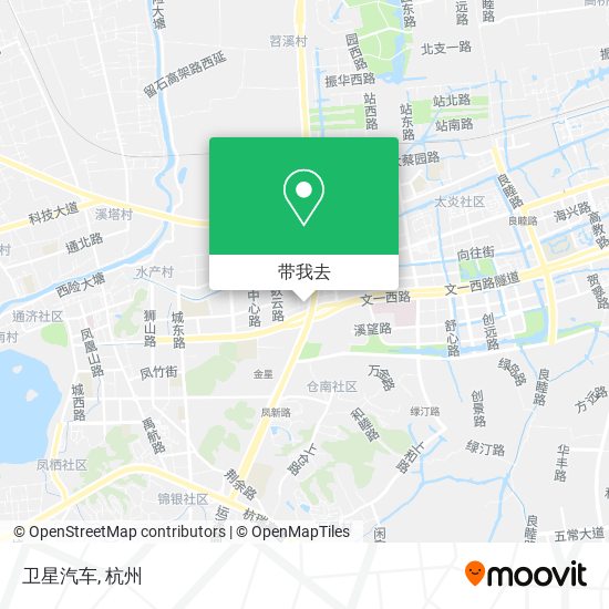 卫星汽车地图