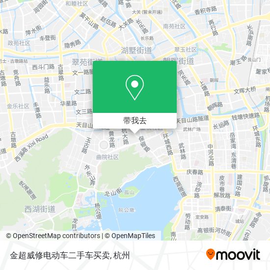 金超威修电动车二手车买卖地图