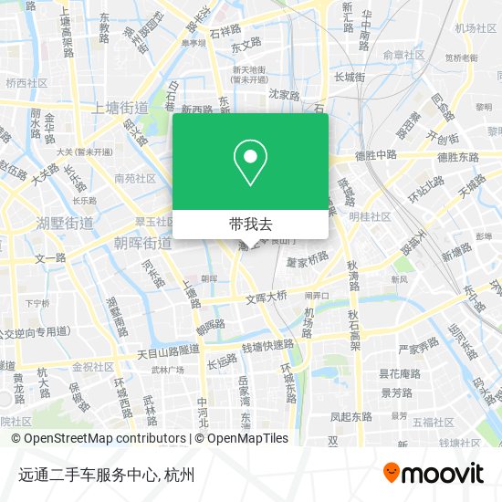 远通二手车服务中心地图