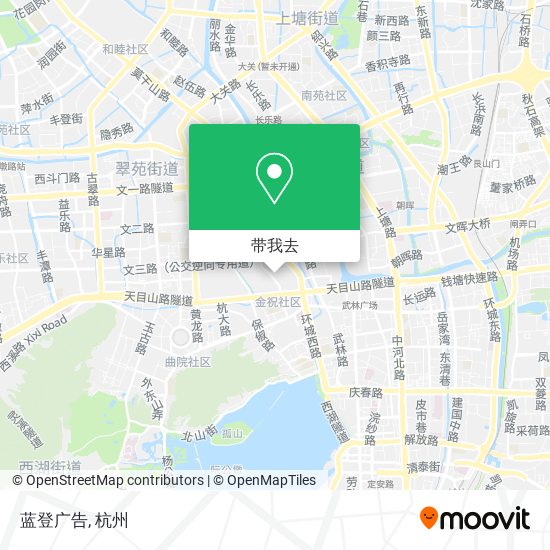 蓝登广告地图