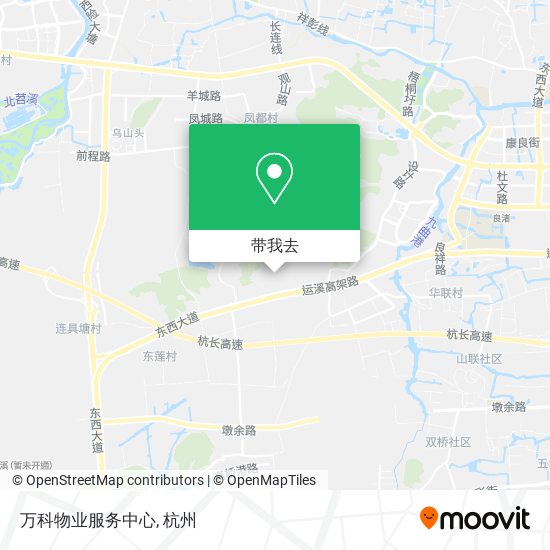 万科物业服务中心地图