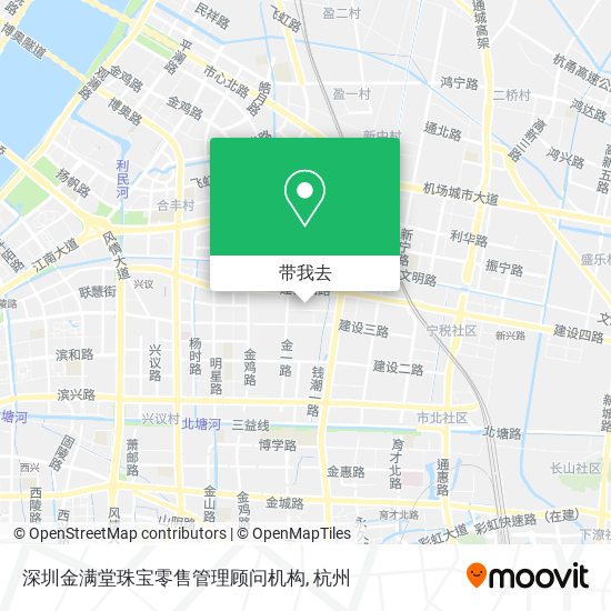 深圳金满堂珠宝零售管理顾问机构地图