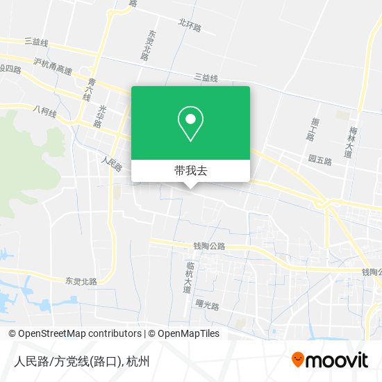 人民路/方党线(路口)地图