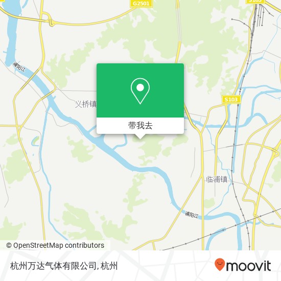 杭州万达气体有限公司地图