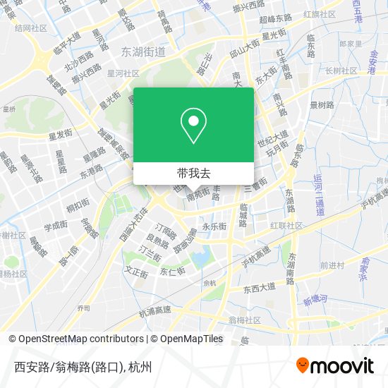 西安路/翁梅路(路口)地图