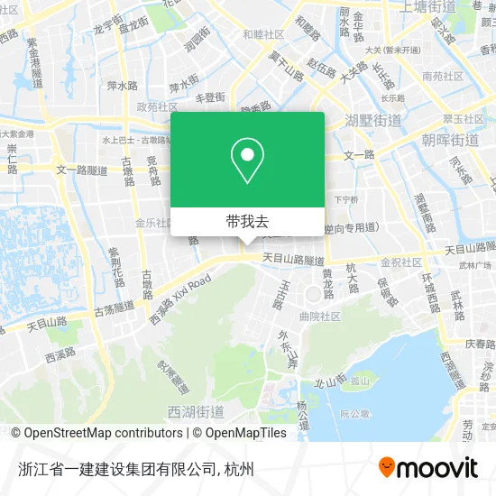 浙江省一建建设集团有限公司地图