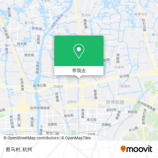 蔡马村地图