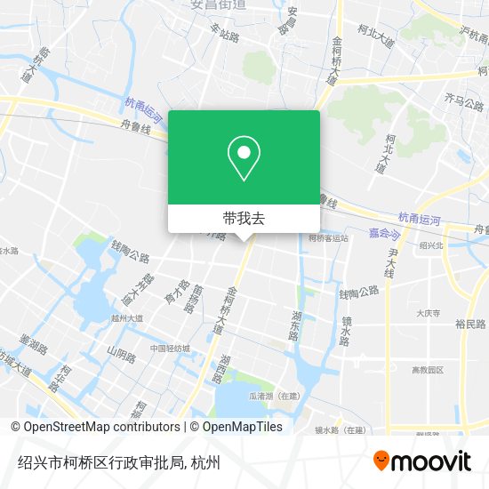 绍兴市柯桥区行政审批局地图