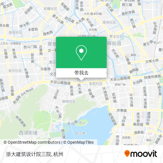 浙大建筑设计院三院地图