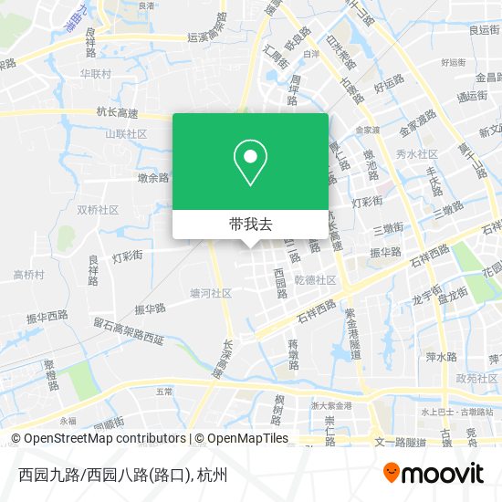 西园九路/西园八路(路口)地图