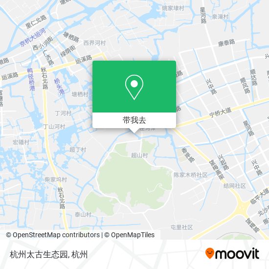 杭州太古生态园地图