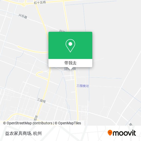 益农家具商场地图