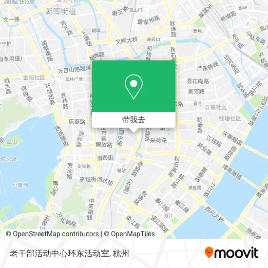 老干部活动中心环东活动室地图