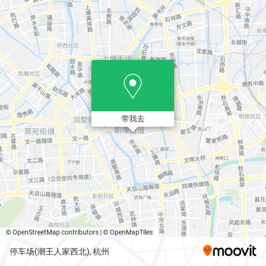停车场(潮王人家西北)地图