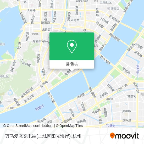 万马爱充充电站(上城区阳光海岸)地图