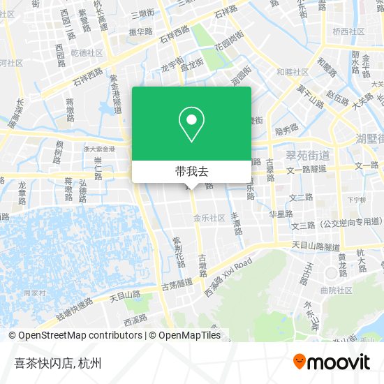 喜茶快闪店地图