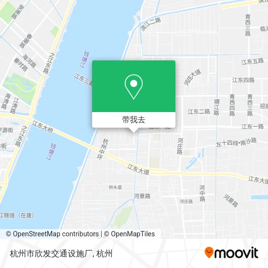 杭州市欣发交通设施厂地图