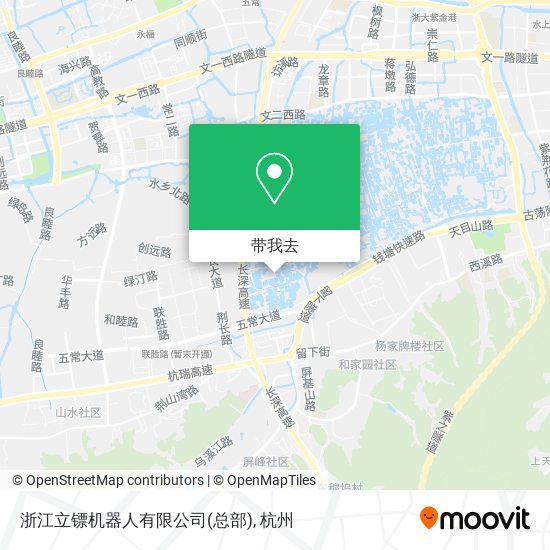 浙江立镖机器人有限公司(总部)地图