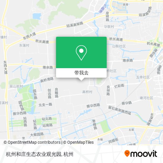 杭州和庄生态农业观光园地图