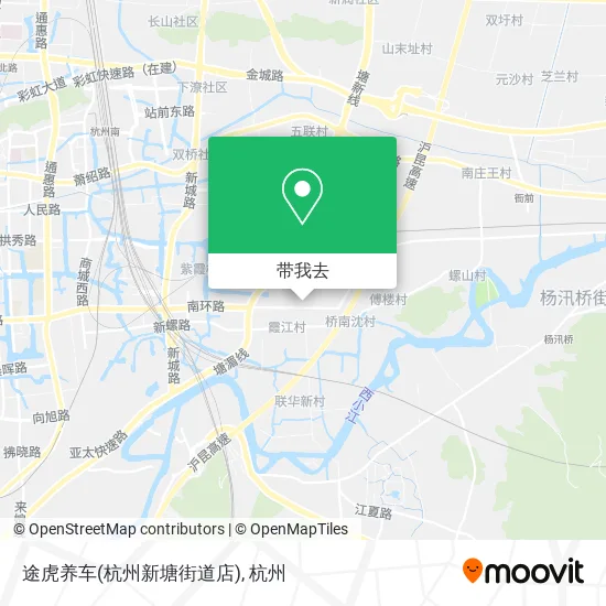 途虎养车(杭州新塘街道店)地图